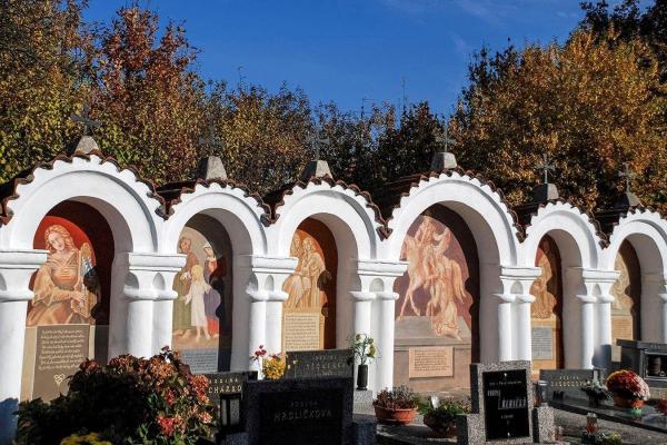 Hřbitov v Albrechticích nad Vltavou