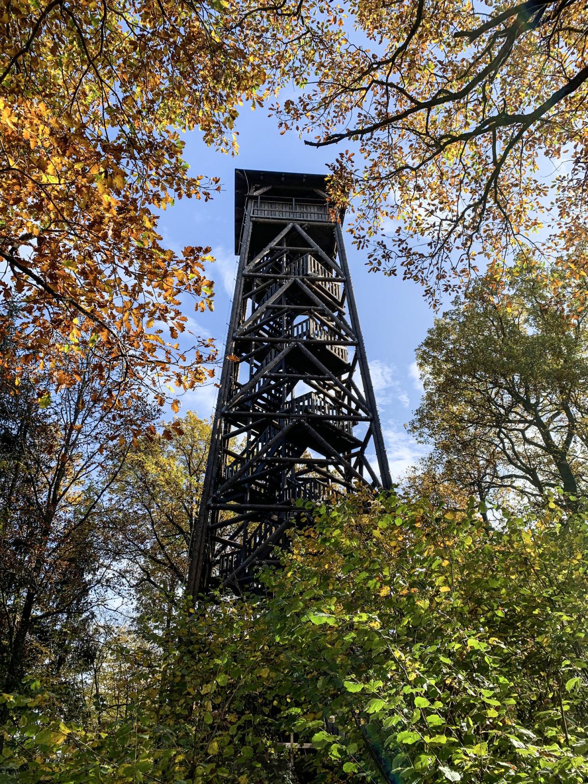Výstup na rozhlednu Haniperk