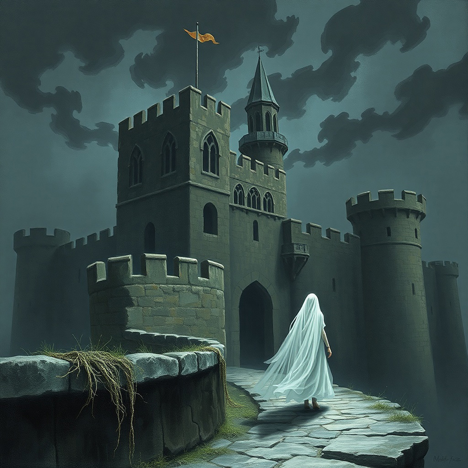 obr. k článku: Příběh o Bílé paní ze strakonického hradu