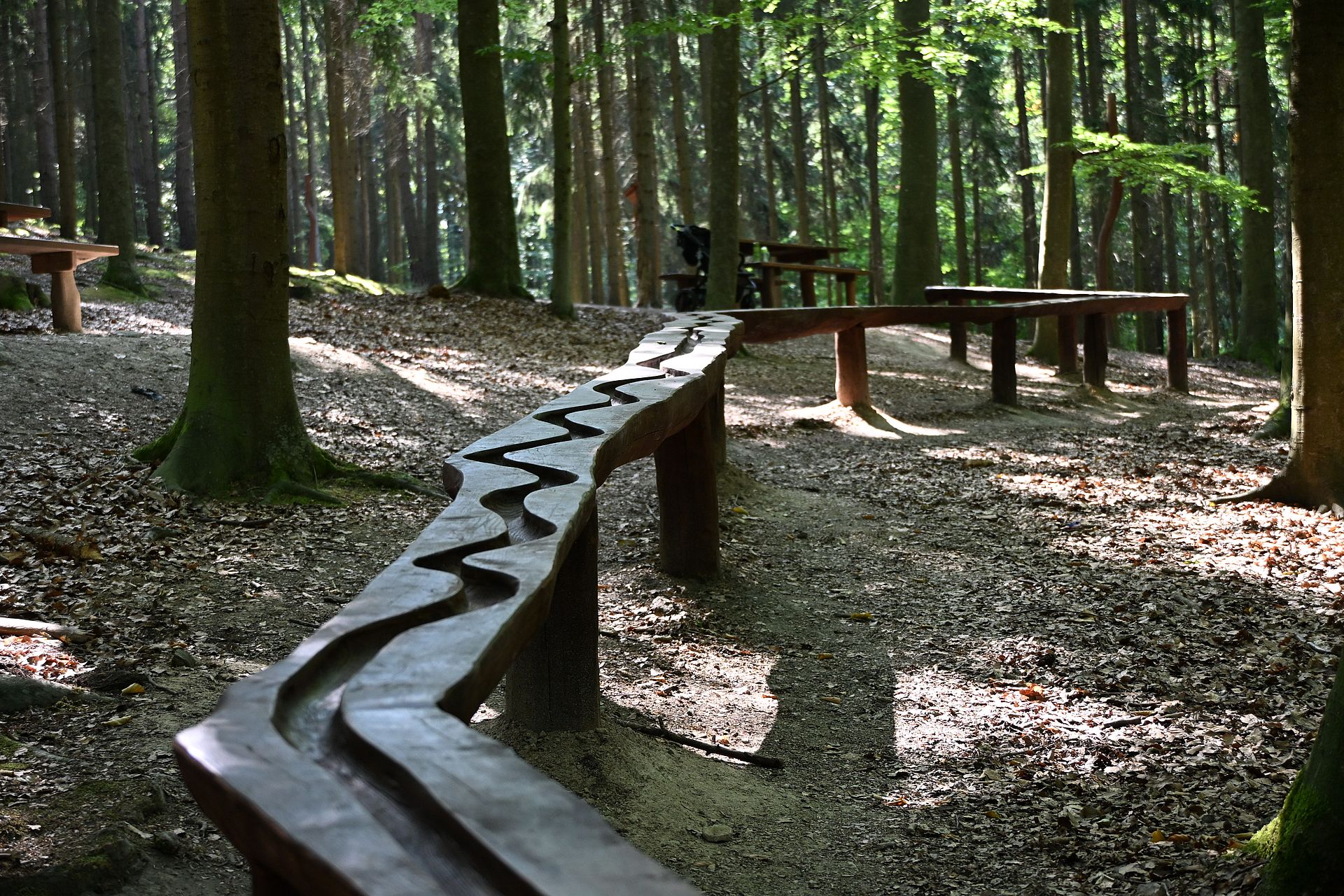 obr. k článku: Sportovní stezky a kuličková dráha na Hradišti v Písku