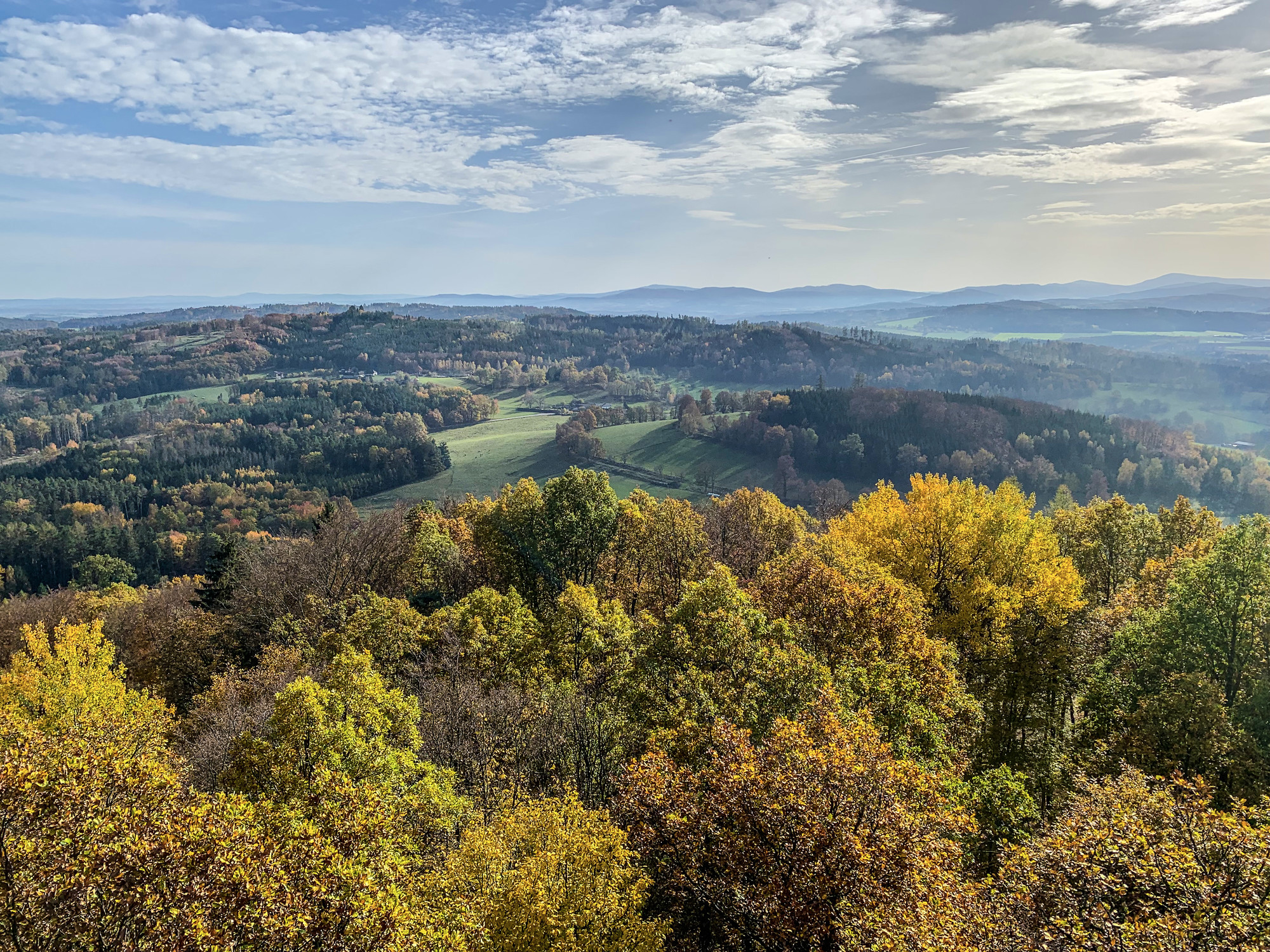 Výstup na rozhlednu Haniperk