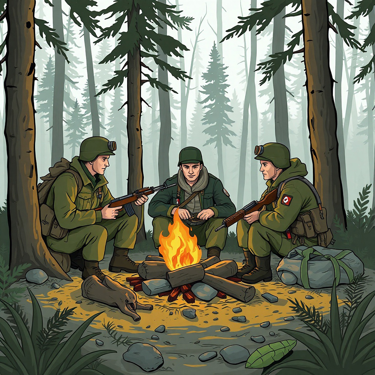 Příběh o partyzánech v Oslově